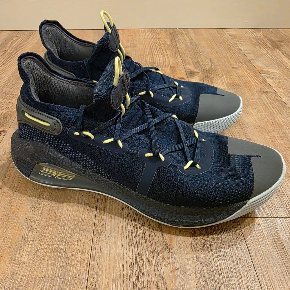 Steph Curry Under Armour Basketball Shoes, UA 6, Men's 11.5